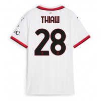 Dres AC Milan Malick Thiaw #28 Preč pre Ženy 2024-25 Krátky Rukáv